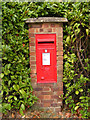 TM2446 : Crown Point Postbox by Geographer