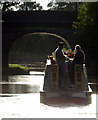 Boaters on the Canal