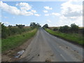 Road heading for Whitsomehill Farm