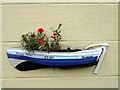 Fishing coble planter, Front Street, Newbiggin by the Sea