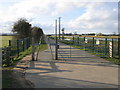 Dee Coastal Path towards Saltney Ferry