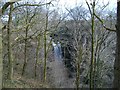 Henrhyd Falls from the path down from the car park