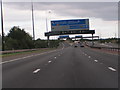 Junction 23 on the M4 heading east