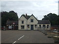 TM4290 : Beccles Railway Station - Front by Ashley Dace