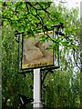 The Withies pub sign, Withies Lane