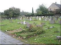 SP4414 : Churchyard at St Martin's, Bladon by Basher Eyre