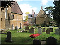 SP4535 : The churchyard at St John the Evangelist, Milton by Basher Eyre