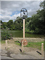 Lidgate village sign