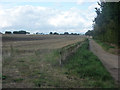 TM0780 : Track towards the A1066 by Andrew Hill