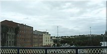 C4316 : Buildings on Foyle Road overlooking the River Foyle by Eric Jones