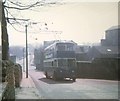 Bradford Trolleybus in Albion Road, Greengates