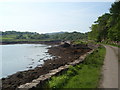 Croig inlet looking inland