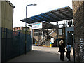 Entrance to Greenwich DLR station