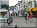 Looking down the High St towards the Clock