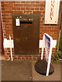 Crediton: postbox № EX17 222, Market Street