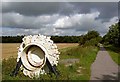SE6142 : The Trans Pennine Trail Selby to York cycleway by Steve  Fareham