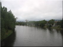 J3472 : The River Lagan from the Ormeau  Bridge. by Eric Jones