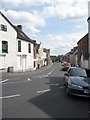 Looking from Tower Street along Upper Galdeford