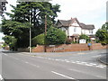 Seat at the junction of Gravel Hill and Poyner Road