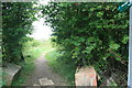 Bridleway across the old airfield