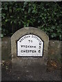 Milestone on Chester Road, Rossett