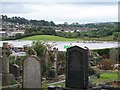 Asda from the old cemetery of Downpatrick