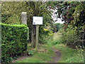 Woolsthorpe: trackbed of the High Dyke Branch