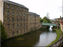 SD8332 : Leeds and Liverpool Canal and warehouse by Alexander P Kapp