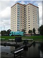 Tower block off Duntocher Road