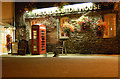 The Old Custom House, Padstow, by night