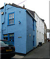 A blue cottage in Strand Street, Padstow