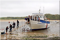 SW9275 : 'Jubilee Queen' at Lower Beach, Padstow (2) by Andy F