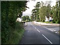 View south along Tollymore Road between Meadowvale and Tollymore Brae estates