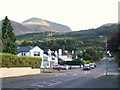 Tullybrannigan Road with Slieve Donard and the Donard Forest in the background