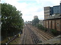 Railway lines at Plaistow