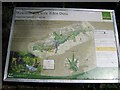 NZ4238 : Information board at entrance to Castle Eden Dene by Roger Smith