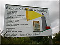 Skipton Christian Fellowship, Sign