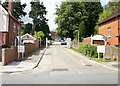 Southern entrance to St Woolos Hospital, Newport