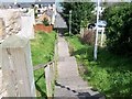 Steps linking King Street with the A2 road