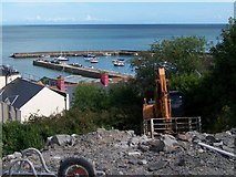 J3729 : Building site in King Street overlooking the harbour by Eric Jones