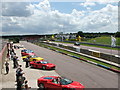 Thruxton race track - pit straight