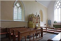 TM4098 : St Mary & St Margaret, Norton Subcourse, Norfolk - Organ by John Salmon