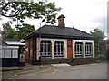 Poynton Station waiting room