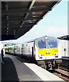 The south-bound Enterprise entering Newry Station