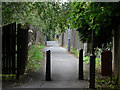 Footpath near Claremont Avenue