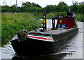 Working narrowboat near Barlaston, Staffordshire