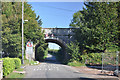 Dis-used railway bridge, Swanbridge Road - Sully