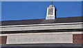 Inscription plaque, Barry Memorial Hall