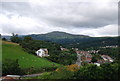 Looking up the Afon Gyffin