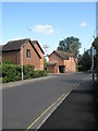 Approaching the junction of Lower Lane and St Bonnet Drive